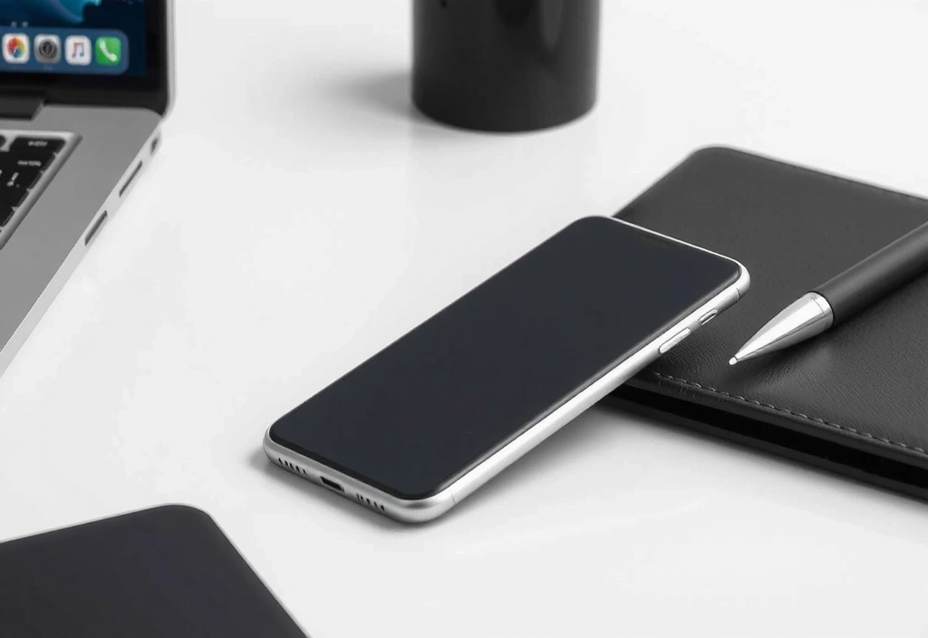 A vintage rotary phone, symbolizing direct communication, on a clean desk.