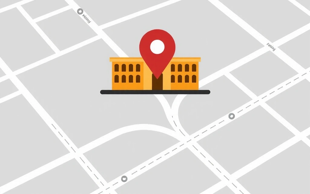 A detailed map illustration with pins showing directions to the Health & Beauty Oasis office, emphasizing ease of access.